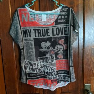 Disney Parks Minnie & Mickey top